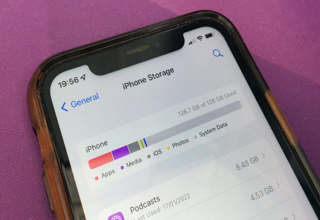 Как посмотреть доступную память на iPhone: простые методы